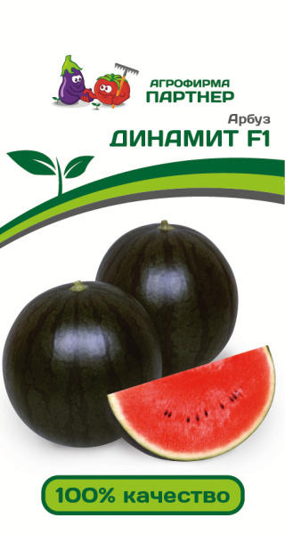 Партнер Арбуз ДИНАМИТ F1 ^(5шт) 2-ной пак, изображение 0